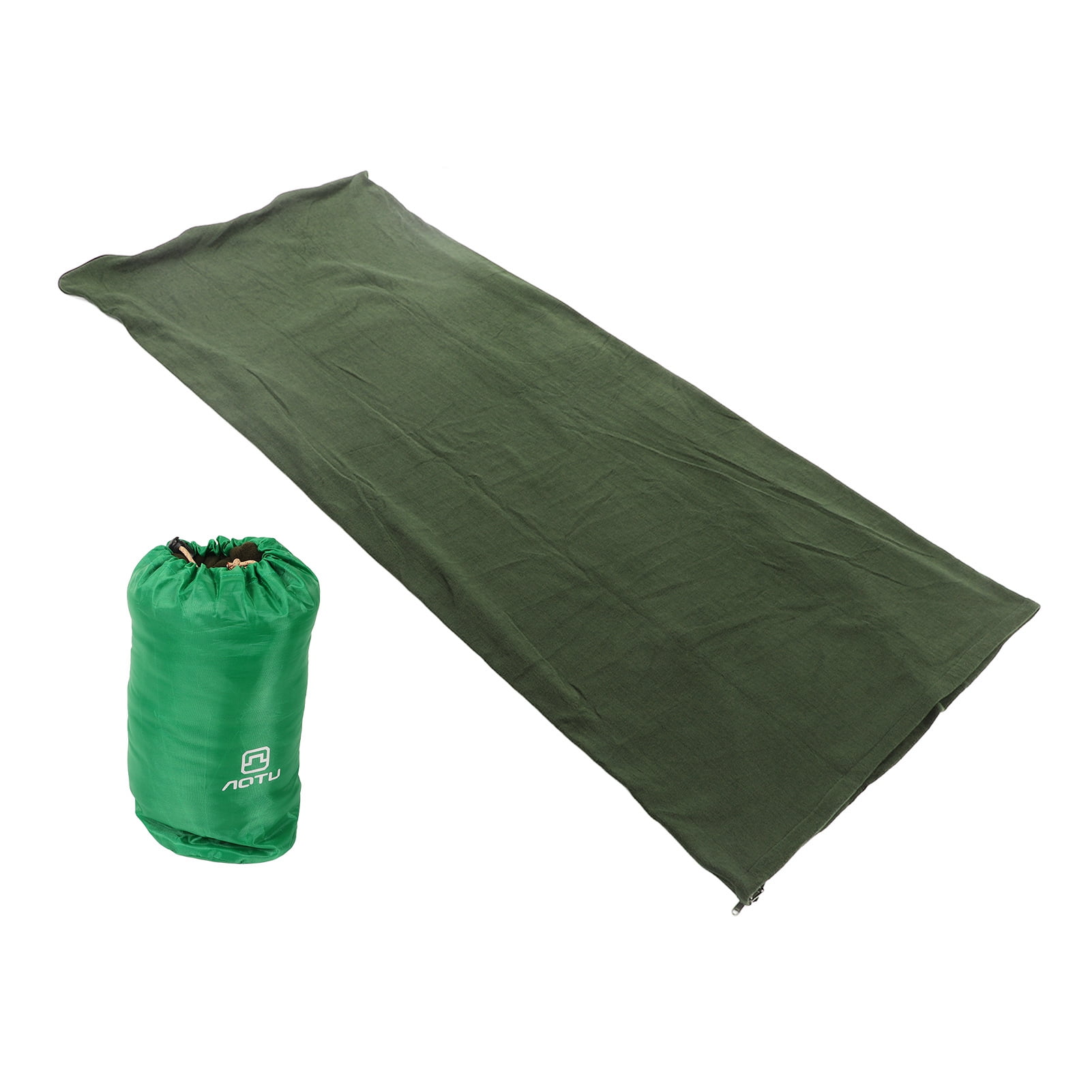 Fleece Sleeping Bag Portable Travel Warm Sleeping Bag for Adults