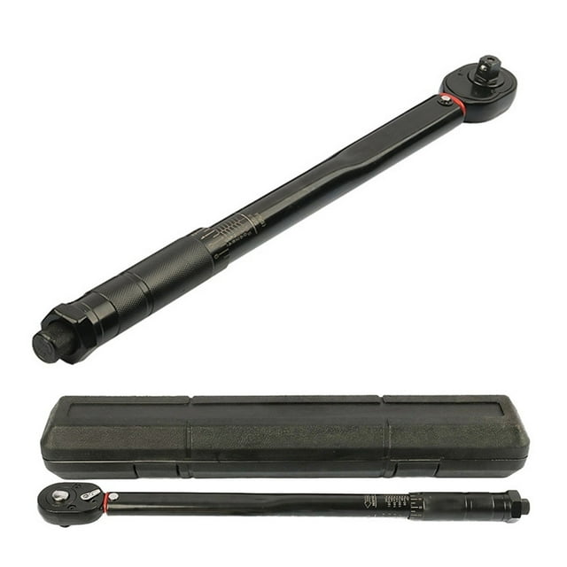 1/2" Torque Preset Torque Wrench Drive Tool 28-210 Nm Positive Negative Two-Way Adjustment Spanner Auto Repair Hand Tools ,Easy to Install