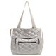 thumbnail image 1 of Bolso Acolchado Algodón Acolchado Bolsos Hombro Invierno Nailon para Mujer para Fiesta (Beige), 1 of 9