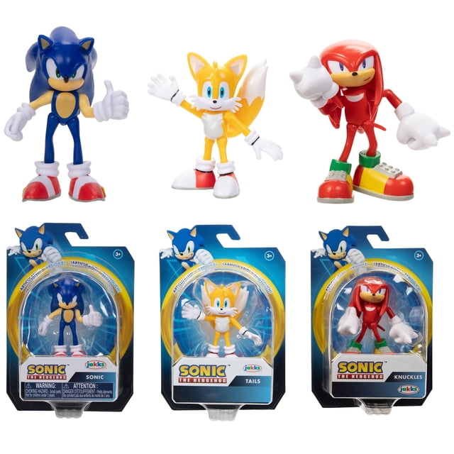 Figuras de acción JAKKS Pacific Sonic 2.5" 3 piezas Wave 20