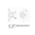thumbnail image 4 of Winstop Brake Rotor and Hub Assembly, Front WS234746, Chevrolet P30 1996-1975, 4 of 4