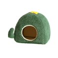 thumbnail image 4 of Cama cálida para hámster, cueva para cobayas, suave y cómoda, nido para dormir de invierno para hámster, casa de cama para animales pequeños para L, 4 of 9