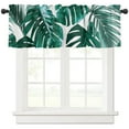 thumbnail image 3 of Green Tropical Jungle Plant Palm Leaves Curtain For Living Room Kids Bedroom Kitchen Window Curtains Home Drapes, 3 of 7