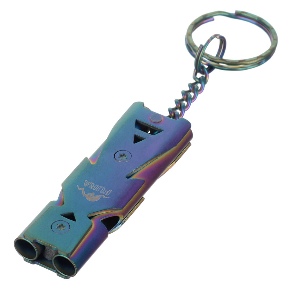 Details about   Alloy Emergency Whistle Double Tubes Survival High Decibel Whistle 
