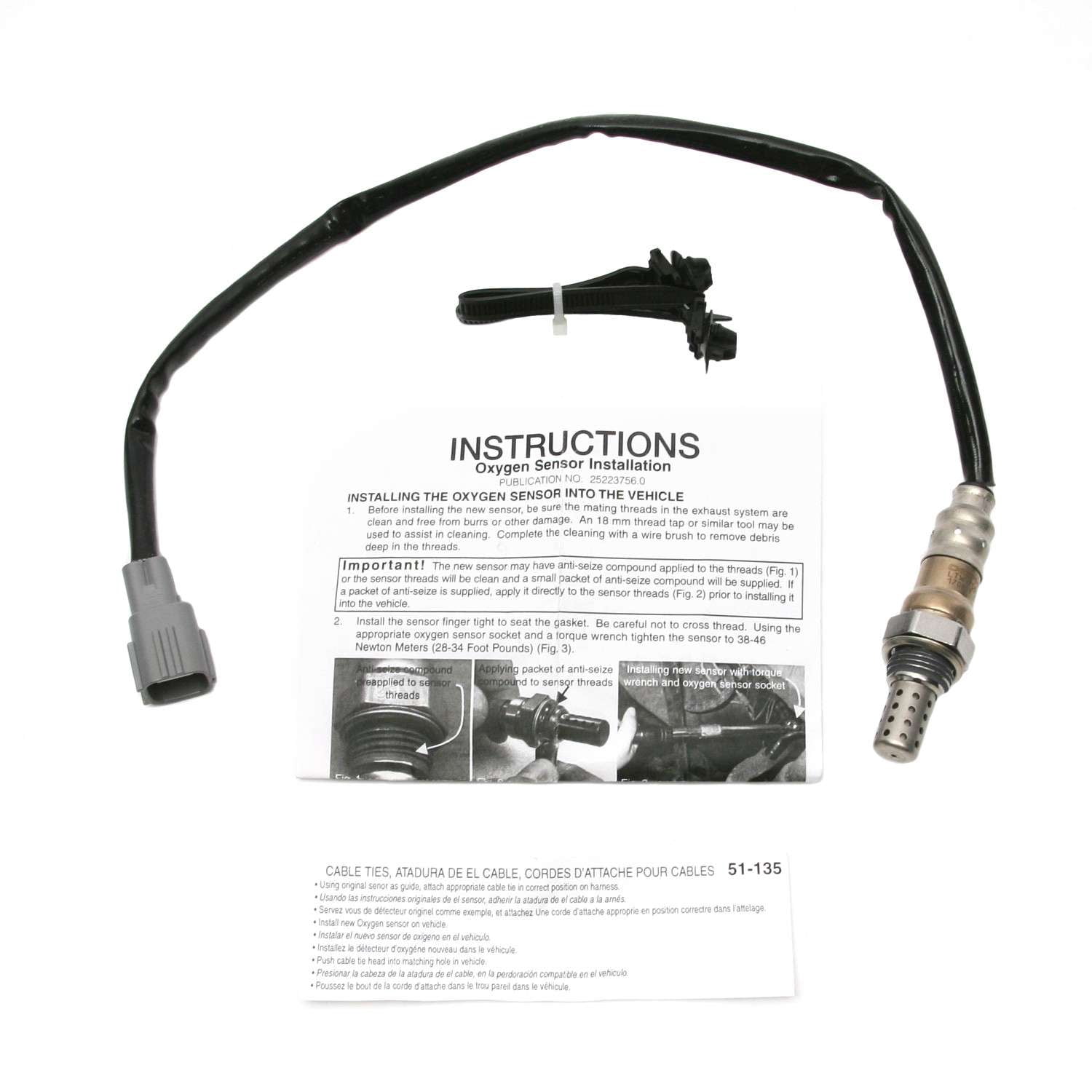 Delphi Oxygen Sensor P/N:ES20360 Fits select: 2007-2016 TOYOTA TUNDRA, 2005 TOYOTA TACOMA