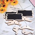 thumbnail image 3 of Mini Blackboard Signs Wooden Boards for Leaving Message 14Pcs with Stand, 3 of 5