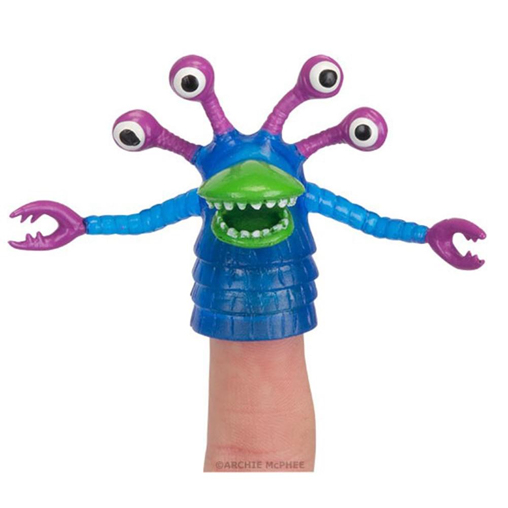 jelly monster finger puppets