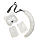 thumbnail image 4 of Conjunto de disfraz de cosplay, ropa de Halloween para actuaciones en el escenario, festivales de cosplay Blanco, 4 of 9