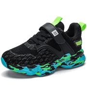 HOBIBEAR Boys Sneakers Kids Running Lightweight Breathable Sport Tennis Shoes（Toddles/Little Kids/Big Kids）