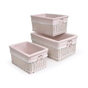 Pink 3 Basket Set W/liners