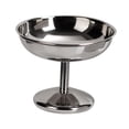 thumbnail image 1 of Vaso de postre redondo de acero inoxidable con base ancha y pesada, ideal para fiestas en casa, 4.1 x 3.2 pulgadas, multifuncional., 1 of 9