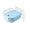 A-S, variant on Square Microwave Safe Plastic Bento Box One Compartment with Built in Spork, Compact Lunch Container for Youngster Office Salad Fruit, Cute Dorm Move In Gift for Him Her