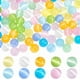 thumbnail image 1 of 100 cuentas de ojo de gato de 10 colores, cuentas redondas de vidrio de 8 mm, cuentas sueltas de piedras preciosas, cuentas pequeñas de colores de piedra de ojo de gato., 1 of 5