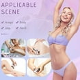 thumbnail image 3 of Nogroa Electric Razors for Women, 7D IPX6 Waterproof Cordless Body Electric Head Shaver, 5 in 1 Pink Bikini Trimmer Hair Epilator for Legs Body Face, 3 of 11