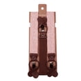 thumbnail image 3 of Jacob Alexander Men's Floral Cotton Suspenders - Dusty Rose, 3 of 6