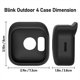 thumbnail image 3 of Surveillance Silicone Covers for Blink Outdoor 4 Cameras Case Protects Against Rain, Wind, and Sun Damage Accessories, 3 of 4