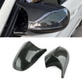 thumbnail image 2 of Phyun Carbon Fiber Look Mirror Cover For Bmw E90 E92 Lci 328I 335I 2008-2013 For M3 Style, 2 of 5
