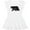 AA-White, variant on Inktastic California Black Bear Silhouette Girls Toddler Dress