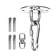 thumbnail image 1 of Sonducket Hammock Chair Hanging Kit-Concrete Ceiling Hook Beam and Wooden carpas, 1 of 1