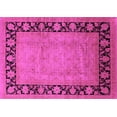 thumbnail image 1 of Ahgly Company Indoor Rectangle Oriental Pink Industrial Area Rugs, 7' x 10', 1 of 4