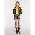 thumbnail image 3 of Kacey Lee Women's Middle of Nowhere Fleece Zip Up Hoodie with Long Sleeves, Sizes XS-XXL, 3 of 6