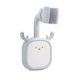 thumbnail image 1 of Tenedor de cabezal de ducha Plástico a prueba de agua Lindo autoadhesivo Punch-Free Rack 360 Grados Rotación Estante Ajustable Baño Soporte Gris Blanco AweSitey HA028356-03B, 1 of 7