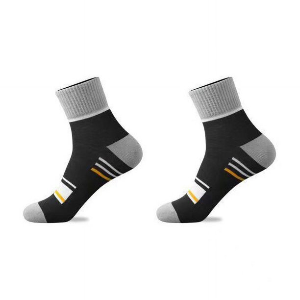 Calcetines de hombre, calcetines de longitud media, primavera y otoño, antiolor, absorbentes del sudor, antibacterianos, medias de colores a juego para las cuatro estaciones, calcetines
