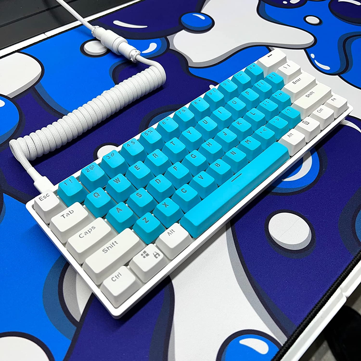 Heqianco Rubber foam ICE Mouse Pad, Multi-color