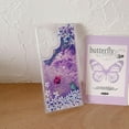 thumbnail image 2 of Compatible with Samsung Galaxy S24 Ultra Glitter Case Bling Sparkle Luxury Liquid Floating Quicksand Case Women Girls Slim Soft TPU Cute Flower Protective Transparent Cover,Butterfly, 2 of 9