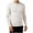 White, variant on Men's Cable Knit Sweater Crew Neck Long Sleeve Pullover Top Solid Color Warm Casual Daily Wear Fall Winter