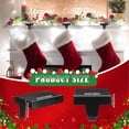 thumbnail image 3 of 4Pieces Mantel Stocking Holders Hanging Hook Christmas Stocking Hook Set Festival Mantel Hanger for Holiday Decors, 3 of 17