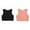 Pink 1PCS & Black 1PCS, variant on XEGLSBU 2 pcs 2pcs Tank Tops for Girls Female Kids Athletic Tank Ribbed Knit Sleeveless Tee Shirt Crew Neck Crop Tops for Gym Yoga Size 90