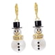 thumbnail image 5 of Pendientes colgantes Pendientes navideños Accesorios de tela Pendientes navideños para Navidad Redondo, 5 of 9