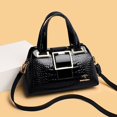 thumbnail image 3 of Bolso de diseñador de lujo para mujer, bandolera de cuero con patrón de cocodrilo, informal, 2023, 3 of 7