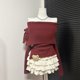 thumbnail image 3 of Hikigawa Otoño Invierno Moda Coreana Navidad Sexy Fuera del Hombro Suéteres de Mujer Lazo Patchwork Y2k Suéteres de Punto Delgados Tops, 3 of 5