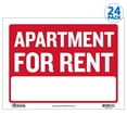 thumbnail image 1 of BAZIC Apartment For Rent Sign 12"x16", Waterproof Indoor Signage, 24-Pack, 1 of 7
