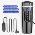 thumbnail image 2 of Car Kettle, 12v/24v Car Electric Kettle Heated Water Cup For Car/truck/travel, Portable Car Electric Kettle With Lcd Display Made Of 304 Stainless Ste, 2 of 5
