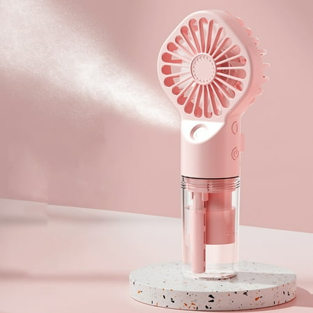 

Hiking Large Power Portable Hand Fan Hand Held Spray Fan Portable Mini Charging Humidification Gift Small for College Open-Air Stadium Makeup