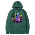 thumbnail image 1 of Rainbow Friends Roblox Chandail à Capuchon Sport Imprimé Unisexe Coton Imprimé Dessin Animé Manches Longues Col Rond Sebneei, 1 of 3