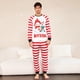 thumbnail image 3 of Merry Christmas Family Pajamas Set 2023 New Year's Costumes Striped Print Parent-child Matching Outfits Soft Sleepwear Xmas Look, 3 of 3
