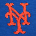 thumbnail image 4 of Men's Mitchell & Ness Royal New York Mets Cooperstown Collection Legendary Raglan Slub Henley 3/4-Sleeve T-Shirt, 4 of 5