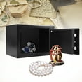 thumbnail image 1 of Keenso Safe Lock Box, Portable Key Operated Steel Safe Box, Sturdy For Home Jewelry Office Hotel, 1 of 8