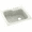 Bisque, variant on Swan Solid Surface Kitchen Sink (25" x 22") with 3 Faucet Holes