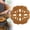 C, variant on Goowood Lotus Root Wooden Coasters Natural Leaf Shaped Drink Mat Heat Insulated Cup Holder for Coffee Tea Beer Mug Home Table Decor