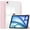 Rosegold, variant on ELEHOLD Trifold Case for iPad Air 13 inch 2024 -Slim Leather Auto Wake Sleep Kickstand Case Built-in Pencil Holder Acrylic Transparent Clear Back Shockproof Cover for iPad Air 13" 2024,Black