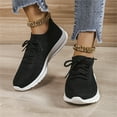 thumbnail image 2 of Oyedens Running Tennis Sneakers for Women Athletic Flats Hiking Cross Training Walking Fitness Shoes, 2 of 5
