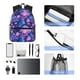 thumbnail image 4 of Easygdp Blue Skull Rose Mochila Casual para Portátil, Mochila para Escuela, Viajes, Negocios, 4 of 6