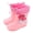 Pink, variant on Toddler Rubber Rain 𝖡oots Cute Dinosau𝗋 Waterproo𝖿 Mud Rain𝖡oots Children's School Hiking Pool Water Shoes Soft Water Shoes NiñOs Botas De Lluvia Waterproo𝖿
