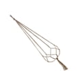thumbnail image 3 of Billuyoard Maceta colgante, cesta colgante, soporte para maceta, cuerda de lino para jardinería, red tejida, colgador de plantas en maceta, decoración Jardín y Patio 105cm Billuyoard HA005816-02, 3 of 6