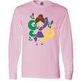 thumbnail image 3 of Inktastic Mardi Gras Girl Long Sleeve T-Shirt, 3 of 5